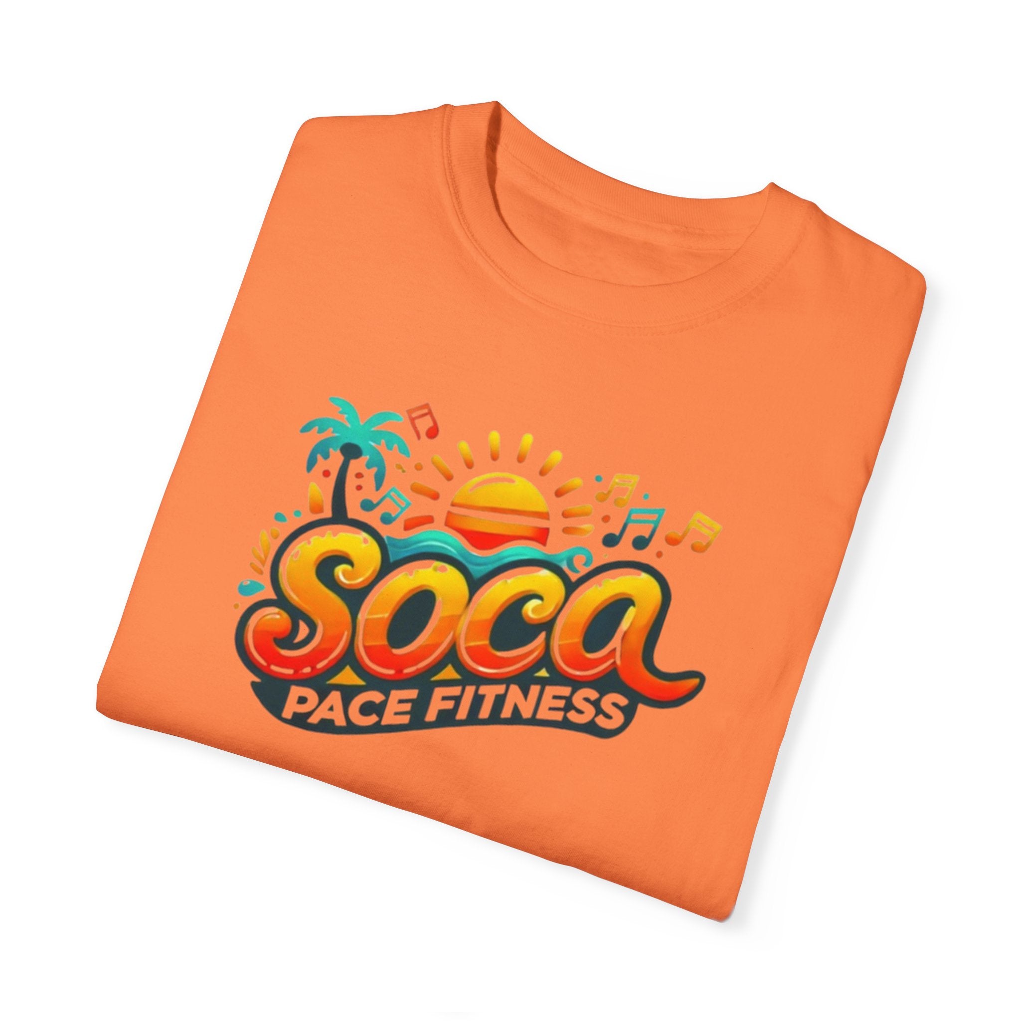 Soca Pace Fitness Unisex Garment-Dyed T-shirt